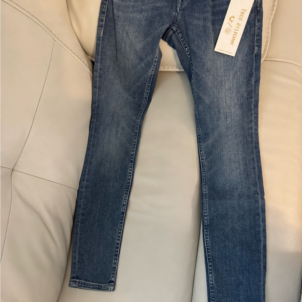 True Religion Dark Blue Skinny Jeans